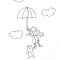 Fly Away Coloring Page