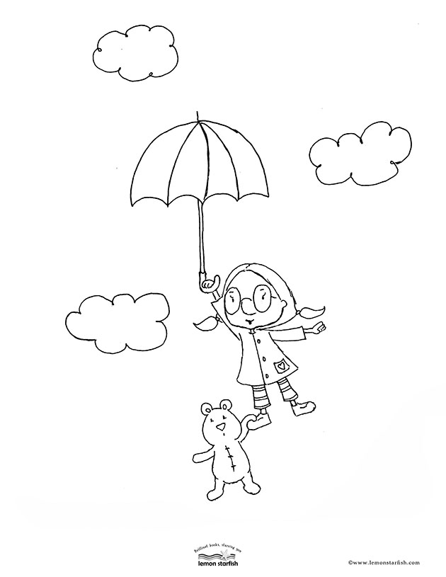 Fly Away Coloring Page